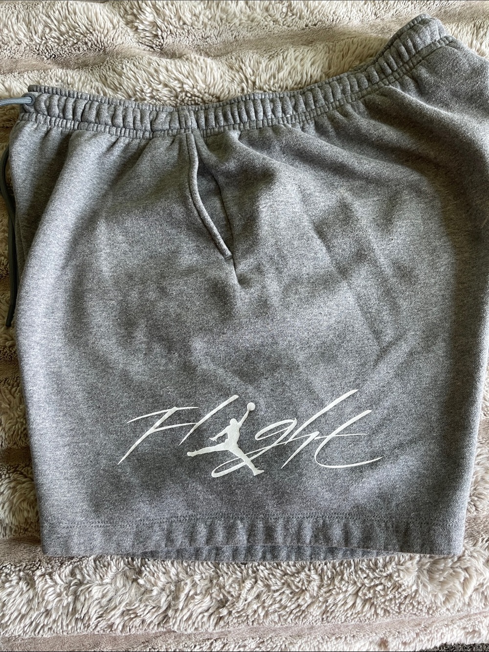 Grey Jordan brand XL shorts